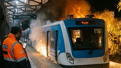 Un incendio en el Tren Mitre provocó que se limite el servicio: qué pasó Un incendio en el Tren Mitre provocó que se limite el servicio: qué pasó
