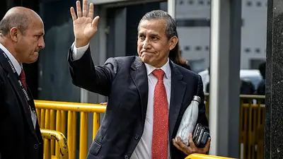 Ordenaron la liberación del expresidente Ollanta Humala en Perú Ordenaron la liberación del expresidente Ollanta Humala en Perú