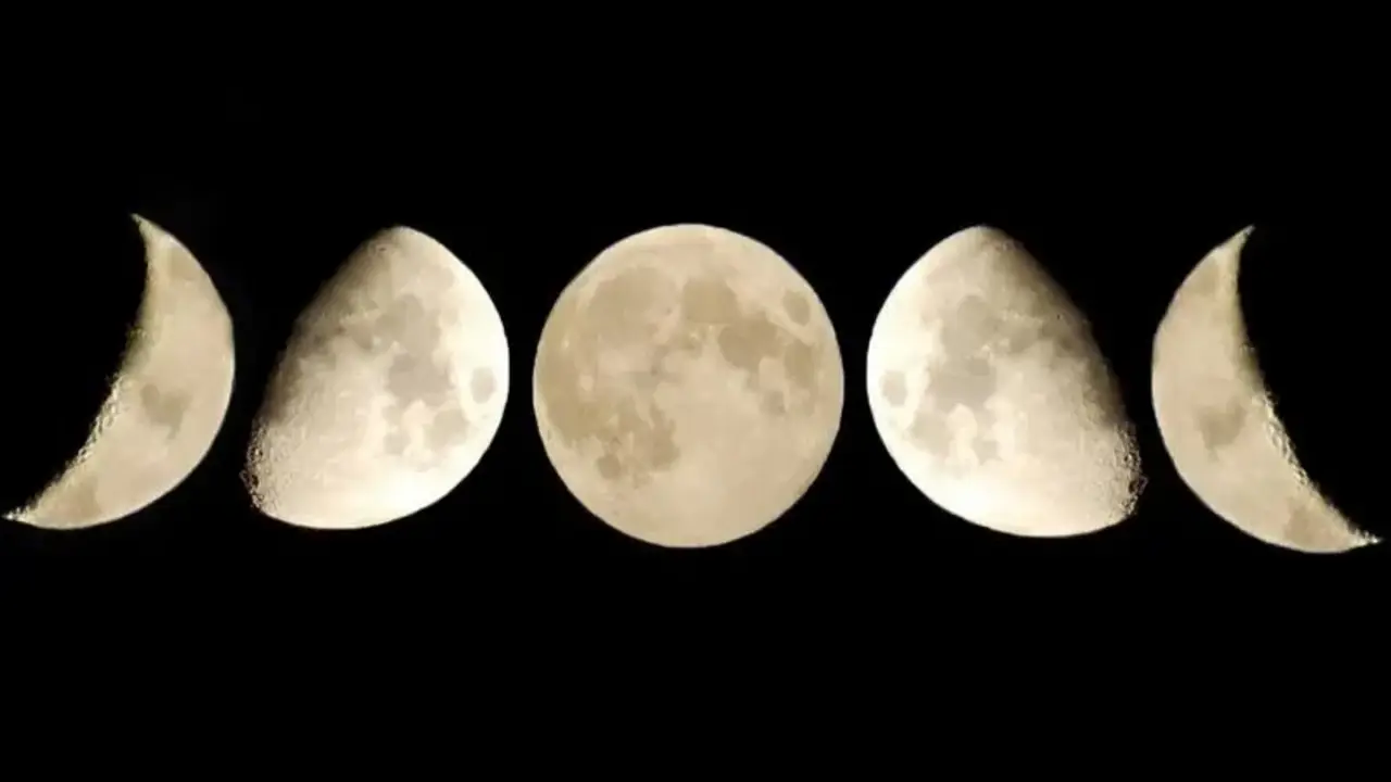 Calendario lunar de agosto.