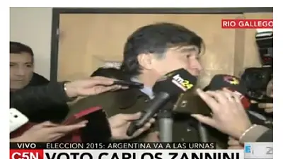 Zannini: " El pueblo decide y los políticos tenemos que escucharlo" Zannini: " El pueblo decide y los políticos tenemos que escucharlo"