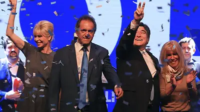 Elecciones presidenciales 2015: para el Frente para la Victoria el triunfo "es claro y contundente" Elecciones presidenciales 2015: para el Frente para la Victoria el triunfo "es claro y contundente"