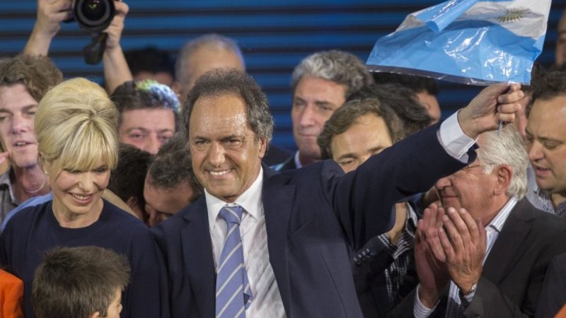Elecciones 2015: después del triunfo, Scioli ratificó el modelo del Frente para la Victoria