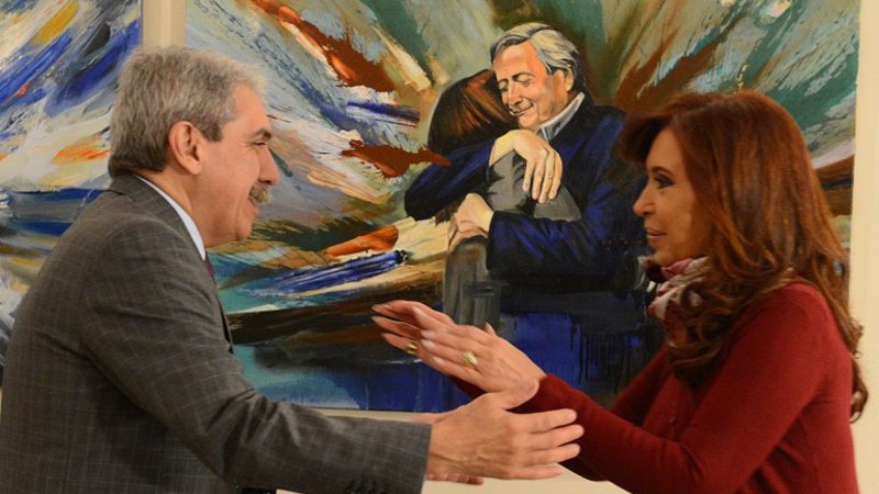 Cristina recibió en Olivos a la fórmula del Frente para la Victoria en la provincia