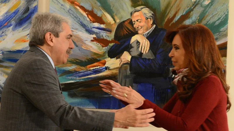 Cristina recibió en Olivos a la fórmula del Frente para la Victoria en la provincia
