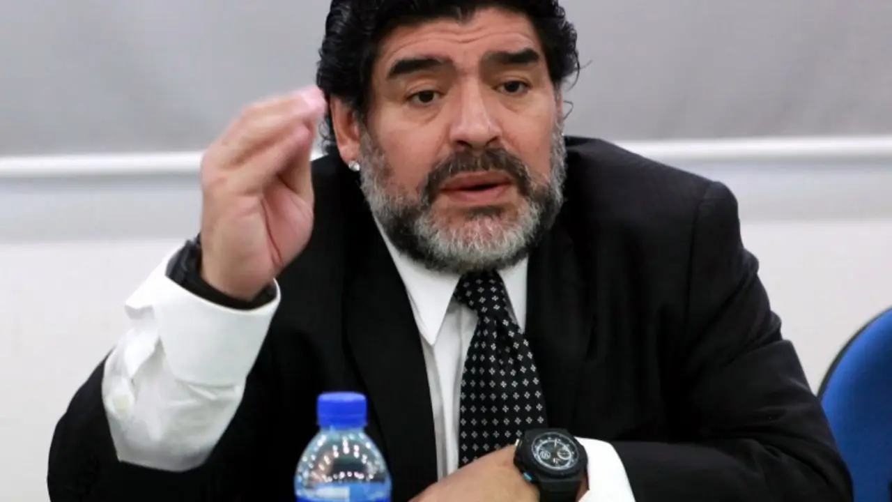 En un video, Maradona confiesa: "Se cumplen 12 años que dejé la droga"