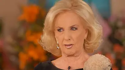Mirtha Legrand volvió a cargar contra Cristina y Scioli Mirtha Legrand volvió a cargar contra Cristina y Scioli
