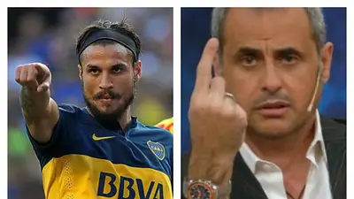 Rial mató a Osvaldo y lo acusó de golpeador Rial mató a Osvaldo y lo acusó de golpeador