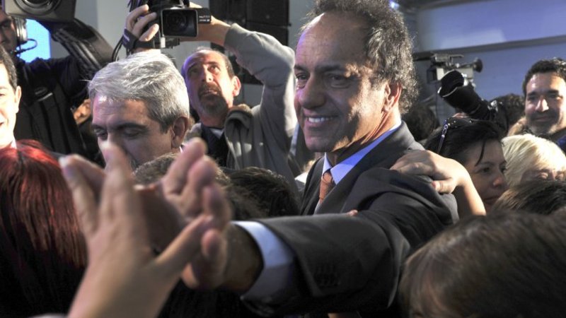 Elecciones 2015: Scioli y Aníbal retomaron la campaña en la Provincia
