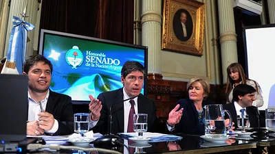 Kicillof: "Vender una acción es un acto de privatización" Kicillof: "Vender una acción es un acto de privatización"