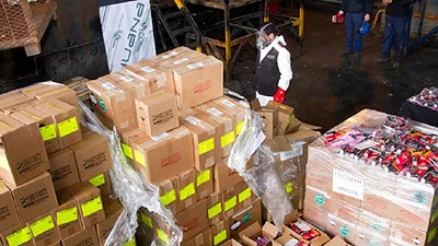Tiembla "El Panadero": AFIP incineró 72.000 aerosoles de gas pimienta Tiembla "El Panadero": AFIP incineró 72.000 aerosoles de gas pimienta