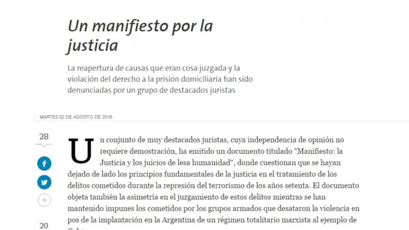 La Nación desatada: siguen los polémicos editoriales del diario