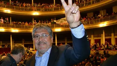 "Chino" Navarro: "No vi a Cristina, prefiero ver películas" "Chino" Navarro: "No vi a Cristina, prefiero ver películas"