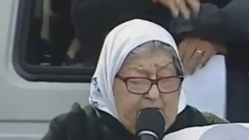 La carta de Hebe de Bonafini al juez que ordenó su detención