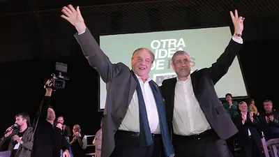 Heller y Ferraresi encabezaron un multitudinario acto en Atlanta Heller y Ferraresi encabezaron un multitudinario acto en Atlanta