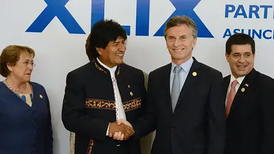 Evo Morales: "Las políticas que quitan derechos, solo generan que el pueblo se levante" Evo Morales: "Las políticas que quitan derechos, solo generan que el pueblo se levante"