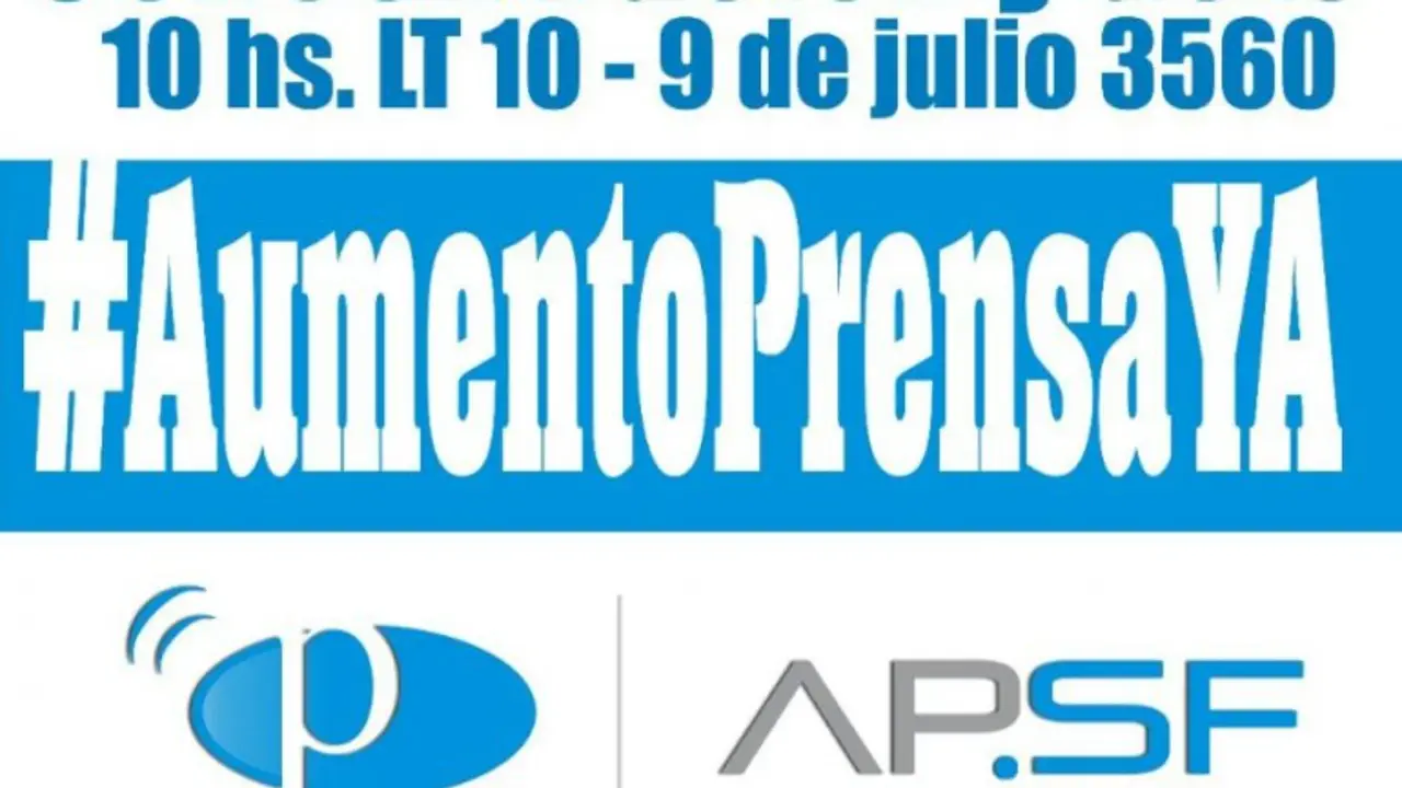 En un histórico paro de prensa, no funcionan los medios de Santa Fe