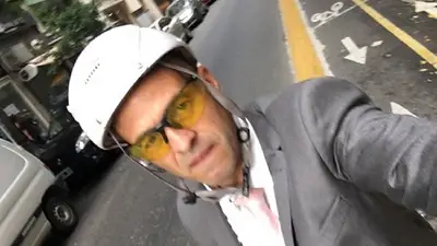 Pese al accidente en el Sarmiento, Dietrich fue fotografiado alentando a Del Potro Pese al accidente en el Sarmiento, Dietrich fue fotografiado alentando a Del Potro