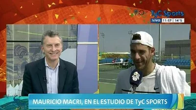 El pálido mensaje de Macri por el triunfo de Del Potro El pálido mensaje de Macri por el triunfo de Del Potro