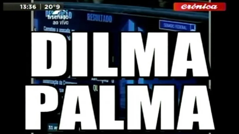 Las desafortunadas placas de Crónica sobre la destitución de Dilma Rousseff