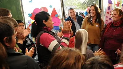 Malena Galmarini: "La gente está triste, se siente mucho la crisis" Malena Galmarini: "La gente está triste, se siente mucho la crisis"