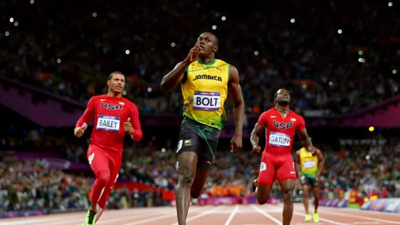 Ovacionado, Bolt se despidió de los 100 metros