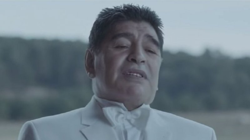Maradona pidió justicia por el asesinato de Anahí Benítez