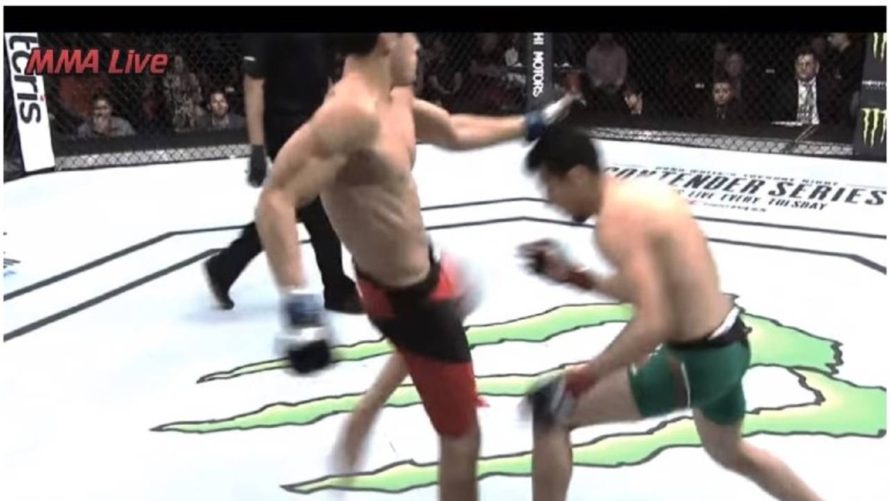 UFC: Bandenay noqueó a su rival en menos de 30 segundos