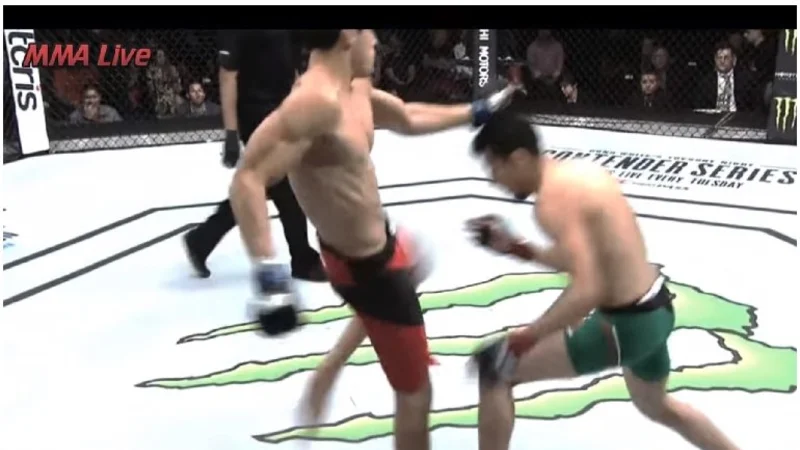 UFC: Bandenay noqueó a su rival en menos de 30 segundos
