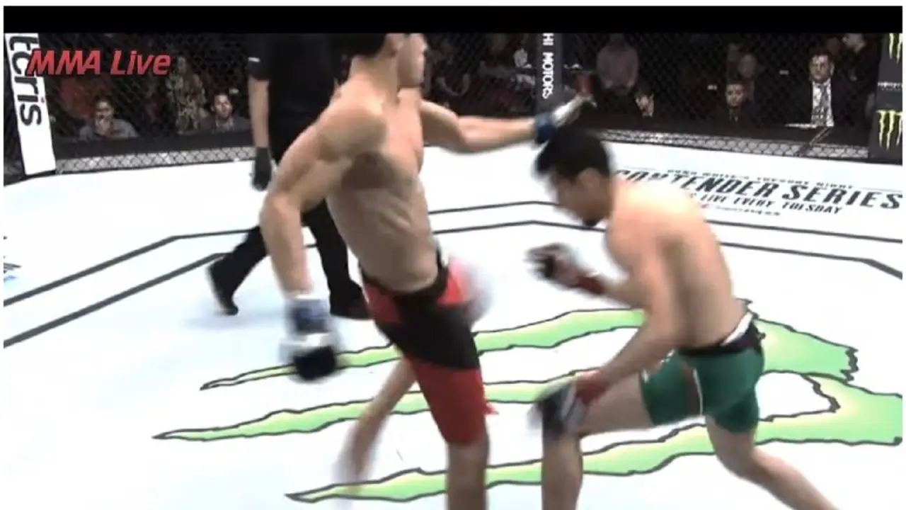 UFC: Bandenay noqueó a su rival en menos de 30 segundos