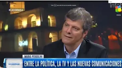 Fuerte confesión de Pergolini sobre su pasado como militante político Fuerte confesión de Pergolini sobre su pasado como militante político