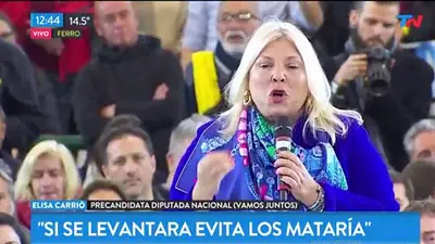 El grosero error de Carrió al pedir disculpas por la gestión de Cambiemos El grosero error de Carrió al pedir disculpas por la gestión de Cambiemos