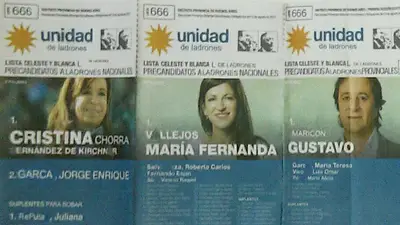 Denuncian que Cambiemos reparte boletas truchas de Cristina Kirchner para impugnar el voto Denuncian que Cambiemos reparte boletas truchas de Cristina Kirchner para impugnar el voto