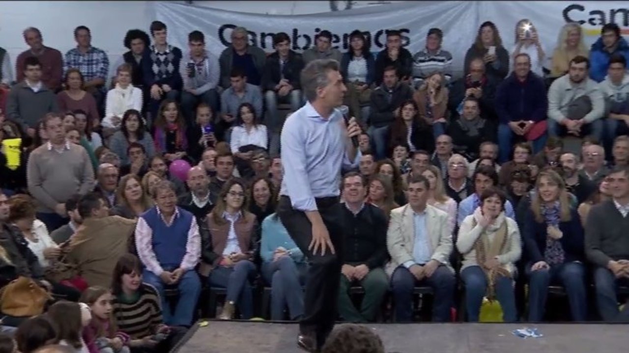 Macri volvió a fustigar a Cristina Kirchner: "Tiene menos votos que Menem en 2003"