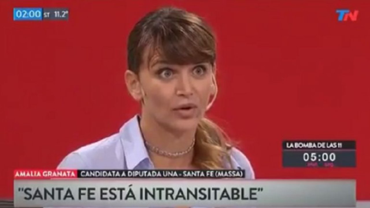 Amalia Granata confesó que dicen de Cristina Kirchner en la calle