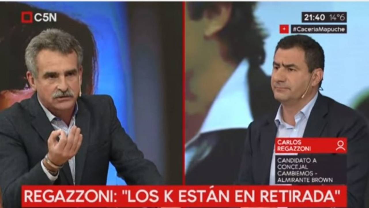 Fuerte cruce entre Rossi y Regazzoni por el conteo de votos en provincia