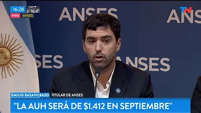 El gobierno anunció que la jubilación subirá 13% en septiembre El gobierno anunció que la jubilación subirá 13% en septiembre