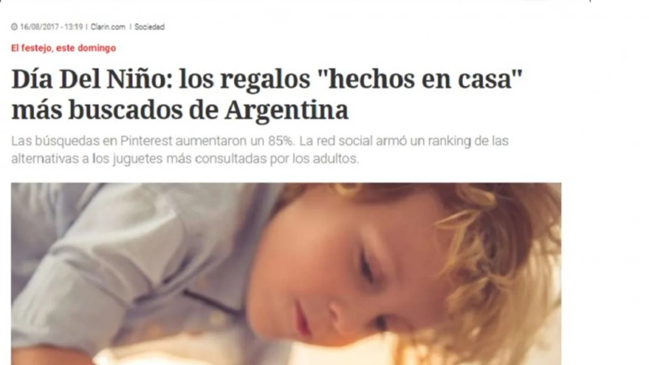 La lamentable nota de Clarín por la crisis en el Día del Niño
