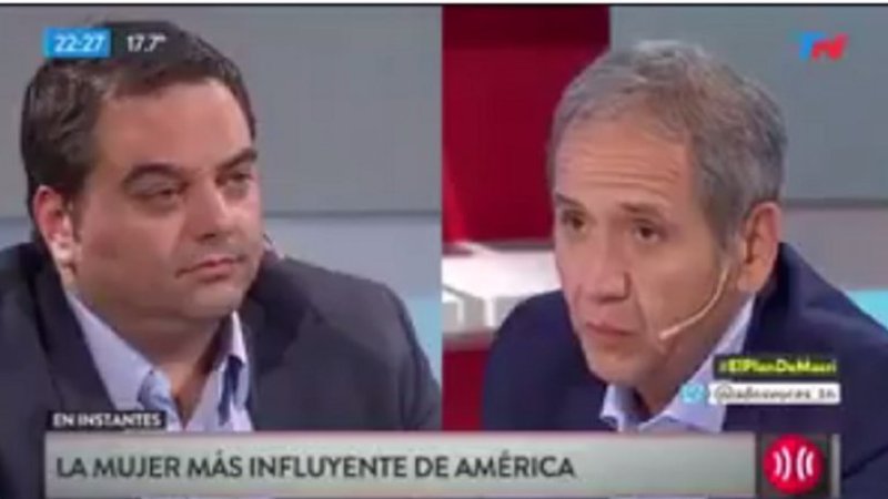 Cara a cara: Palazzo cruzó en vivo a Triaca por los ajustes del Gobierno