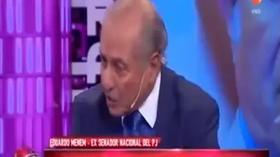 Intratables le dio derecho a réplica a Eduardo Menem: "Me tienen harto, tienen trastorno" Intratables le dio derecho a réplica a Eduardo Menem: "Me tienen harto, tienen trastorno"