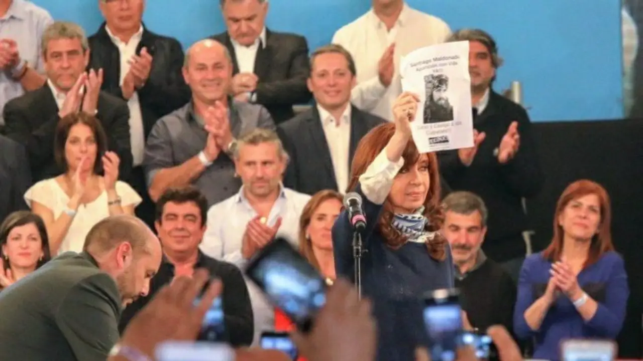 El fuerte llamado de Cristina al gobierno por Santiago Maldonado