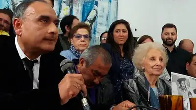 El emocionante mensaje del hermano del Nieto 128 sobre su madre desaparecida El emocionante mensaje del hermano del Nieto 128 sobre su madre desaparecida