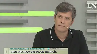 Pergolini "Me han llamado para ser candidato. Es un país muy estúpido" Pergolini "Me han llamado para ser candidato. Es un país muy estúpido"
