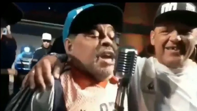 Maradona a los gritos contra Macri en un show de El Pepo