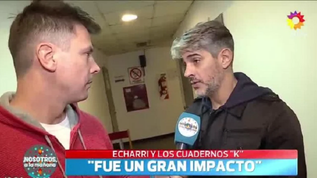 La dura advertencia de Pablo Echarri sobre los "cuadernos del chofer"