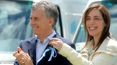 Vidal culpó a Macri por los aportes truchos Vidal culpó a Macri por los aportes truchos