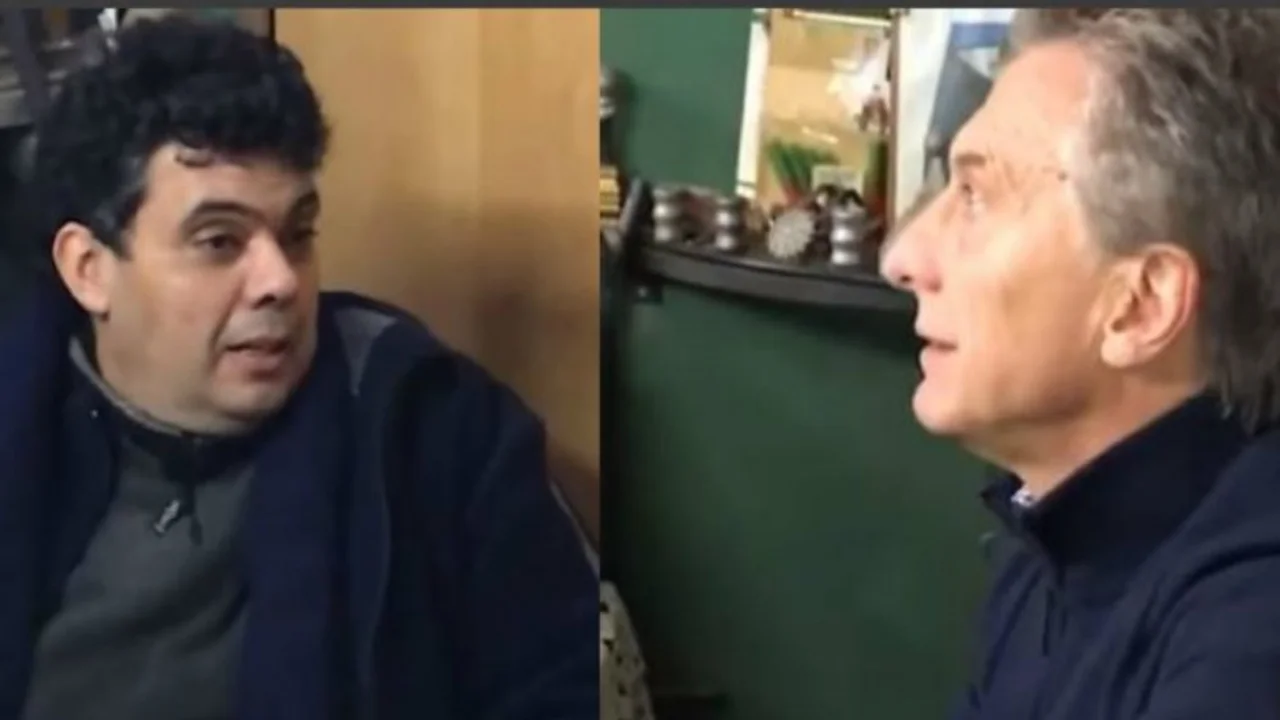 Macri fue a Lanús a ver a un votante de Cambiemos arrepentido: "¡La nafta está 37 pesos!"
