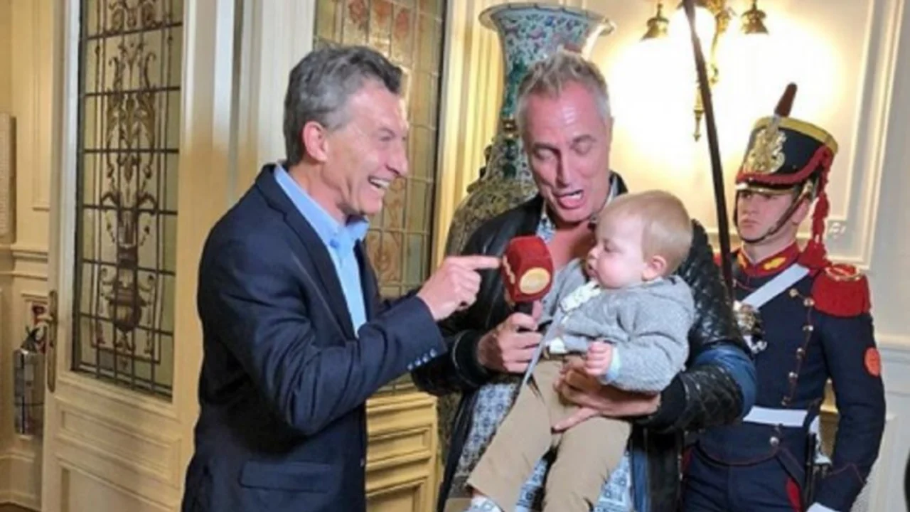El chiste de Macri hacia el hijo de Marley que causó enojo en las redes