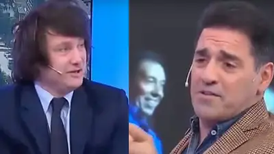 Milei se puso los guantes de arquero y dejó en ridículo a Iúdica en medio de su programa Milei se puso los guantes de arquero y dejó en ridículo a Iúdica en medio de su programa