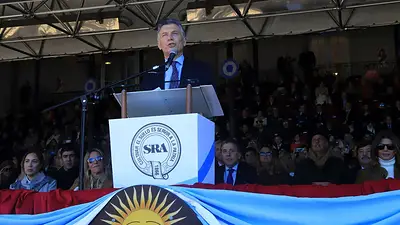 Mauricio Macri y un nuevo guiño al Campo: "Se terminarán las retenciones a las exportaciones" Mauricio Macri y un nuevo guiño al Campo: "Se terminarán las retenciones a las exportaciones"