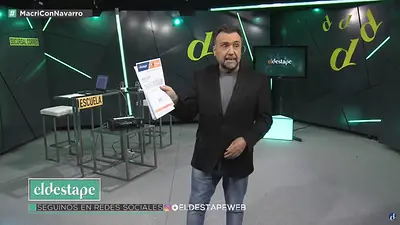 Macri con Navarro: el Presidente esquivó la entrevista y no apareció en El Destape Macri con Navarro: el Presidente esquivó la entrevista y no apareció en El Destape